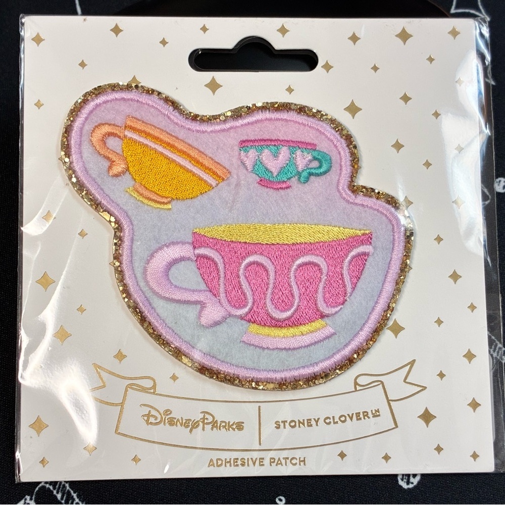 Disneyland Stoney Clover Lane Tea Cups Patch